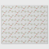 FLYING REINDEER CHRISTMAS GESCHENKPAPIER (Flach)