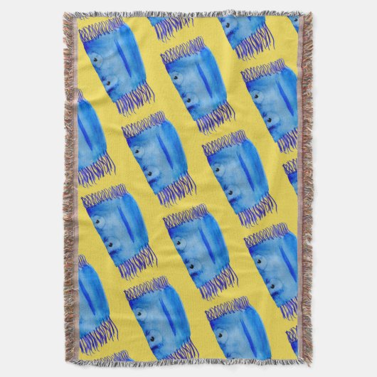 Flying Rug Throw Blanket Decke (Vorderseite Vertikal)
