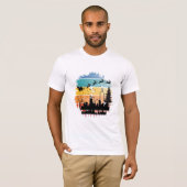 Flying Santa T-Shirt (Vorne ganz)