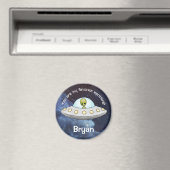 Flying Saucer Alien UFO Space Galaxy Magnet (In Situ (Geschirrspüler))