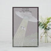 Flying Saucer Briefpapier (Stehend Vorderseite)