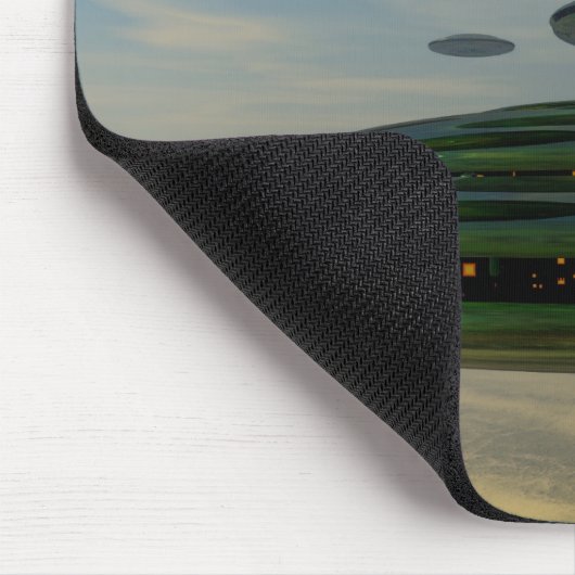 Flying Saucer Fleet Mousepad (Ecke)