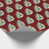 Flying Saucer Geschenkpapier (Ecke)
