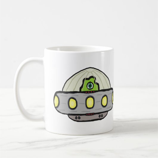 Flying Saucer Kaffeetasse (Links)