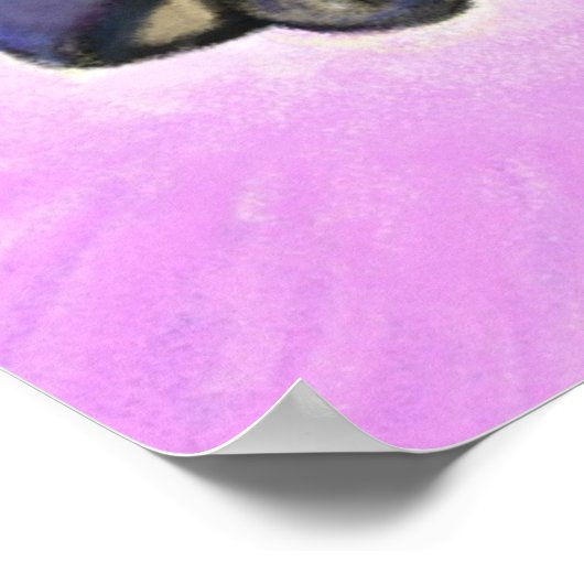 Flying Saucer Poster (Ecke)