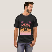 Flying Saucer UFO Astronauts are Aliens 4 T-Shirt (Vorne ganz)