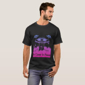 Flying Saucer UFO Astronauts are Aliens 7 T-Shirt (Vorne ganz)