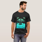 Flying Saucer UFO Astronauts are Aliens 9 T-Shirt (Vorne ganz)