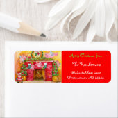 Flying Schweine dekorieren Adressenmarken (Insitu)