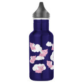 Flying Schweine Niedlich Kids Wasserflasche mit Na (Links)