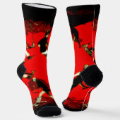 Flying Scooter Mania - Stunt Scooter Tricks Socks Socken (Gewinkelt)