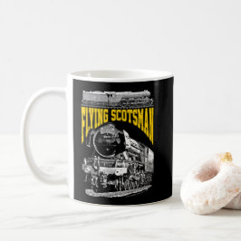 Flying Scotsman 1923 LNER Train. Steam Locomotive. Kaffeetasse