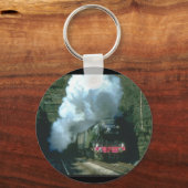 Flying Scotsman caught between_Steam Trains Schlüsselanhänger (Vorderseite)