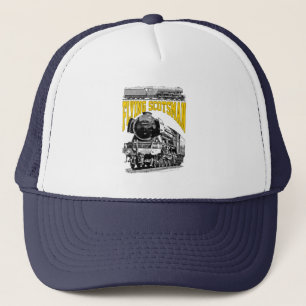 Flying Scotsman-Dampflokomotive. 1923 LNER-Zug Truckerkappe