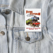 Flying Scotsman-Dampflokomotive Button (Insitu)