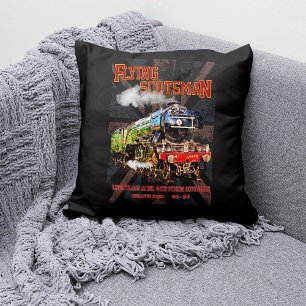 Flying Scotsman-Dampflokomotive englische Lokomoti Kissen