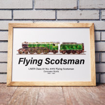 Flying Scotsman-Dampflokomotive englische Lokomoti