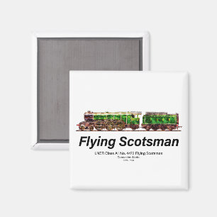 Flying Scotsman-Dampflokomotive Magnet
