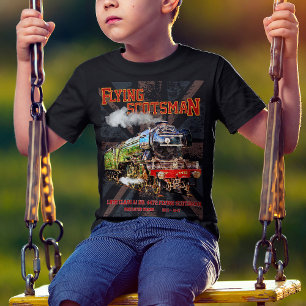 Flying Scotsman-Dampflokomotive T-Shirt