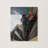 Flying Scotsman im Bahnhof Preston Puzzle (Vertikal)