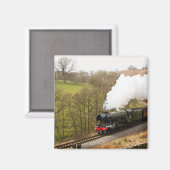 Flying Scotsman in Goathland Magnet (Vorderseite/Rückseite)