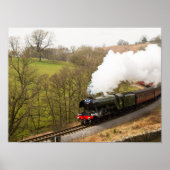 Flying Scotsman in Goathland Poster (Vorne)
