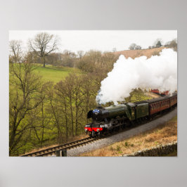 Flying Scotsman in Goathland Poster