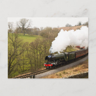 Flying Scotsman in Goathland Postkarte
