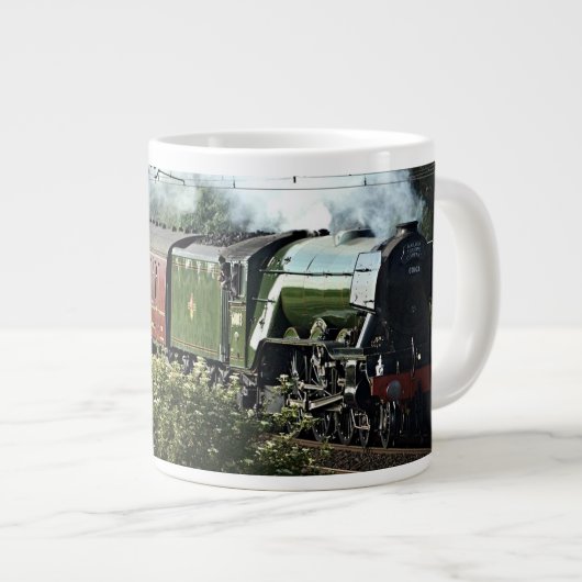 Flying Scotsman on the Mainline (5539) Jumbo-Tasse (Vorderseite Rechts)