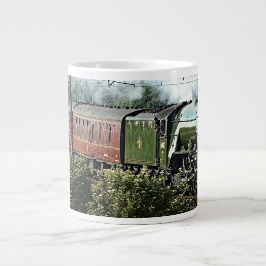 Flying Scotsman on the Mainline (5539) Jumbo-Tasse (Vorderseite)