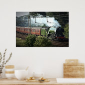 Flying Scotsman on the Mainline (5539) Poster (Küche)