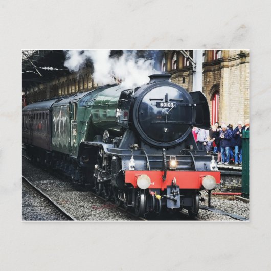 Flying Scotsman Postcard Postkarte (Vorderseite)
