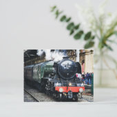 Flying Scotsman Postkarte (Stehend Vorderseite)