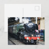 Flying Scotsman Postkarte (Vorne/Hinten)