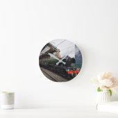 Flying Scotsman Runde Wanduhr (Zuhause)