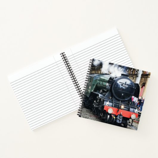 Flying Scotsman Spiral Notebook Notizblock (Innenseite)