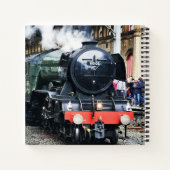 Flying Scotsman Spiral Notebook Notizblock (Rückseite)