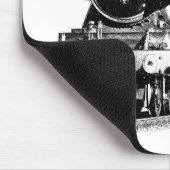 Flying Scotsman Steam Locomotive. 1923 LNER Train Mousepad (Ecke)