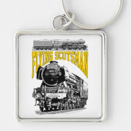 Flying Scotsman Steam Locomotive. 1923 LNER Train Schlüsselanhänger