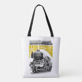 Flying Scotsman Steam Locomotive. 1923 LNER Train Tasche (Rückseite)