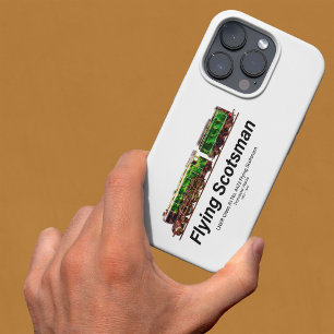 Flying Scotsman Steam Train English Locomotive iPhone 16 Hülle