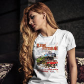 Flying Scotsman Steam Train English Locomotive T-Shirt