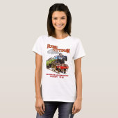Flying Scotsman Steam Train English Locomotive T-Shirt (Vorne ganz)