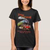 Flying Scotsman Steam Train English Locomotive T-Shirt (Vorderseite)