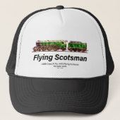 Flying Scotsman Steam Train English Locomotive Truckerkappe (Vorderseite)