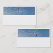Flying Seagulls Business Cards Visitenkarte (Vorne/Hinten)