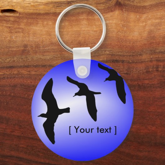 Flying Seagulls Schlüsselanhänger (Vorderseite)