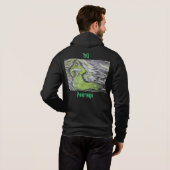 Flying Sensenmann Hoodie (Schwarz voll)