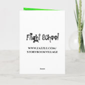 FLYING SHOES CARD KARTE (Rückseite)