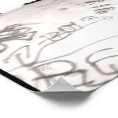 Flying Skater Boy Poster (Ecke)